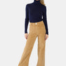 PANTALON FEMME FAUVE CAMEL CAMEL