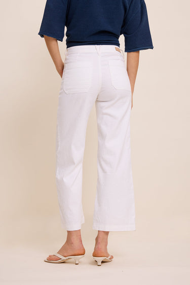 PANTALON FEMME LUCIA WHITE WHITE