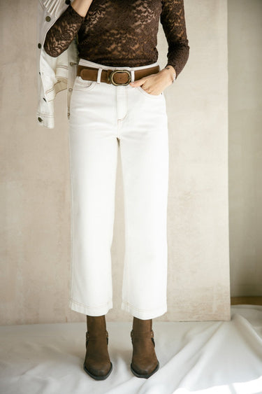 PANTALON FEMME ADELE OFF WHITE OFF WHITE