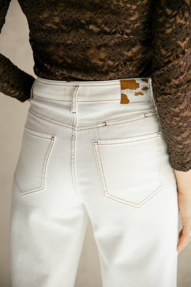 PANTALON FEMME ADELE OFF WHITE OFF WHITE
