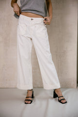 PANTALON FEMME ALICE BRIGHT WHITE BRIGHT WHITE