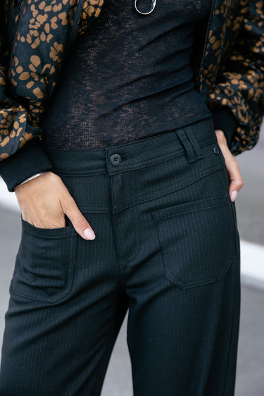 PANTALON FEMME ALICE CASCADA NOIR NOIR