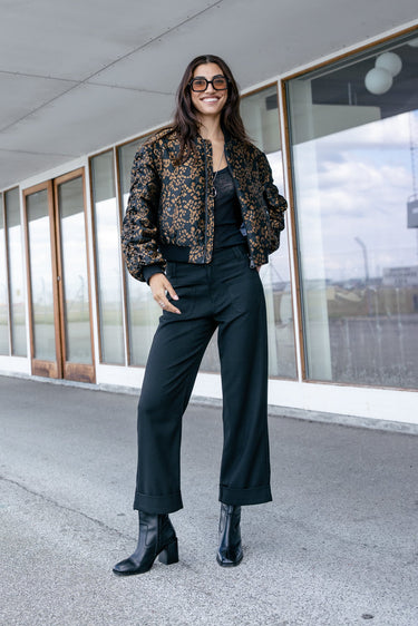 PANTALON FEMME ALICE CASCADA NOIR NOIR