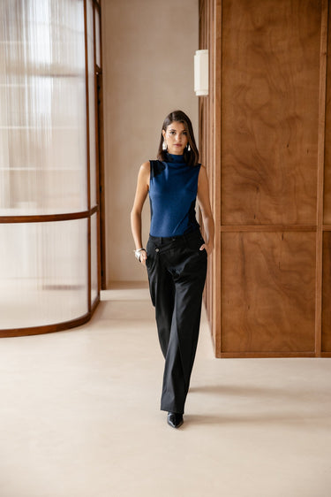 PANTALON FEMME CASSIE EVENOS NOIR NOIR