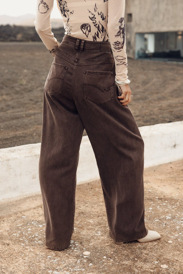 PANTALON FEMME GABY DOLLS MARRON MARRON