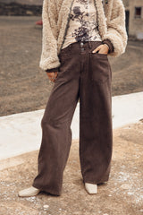 PANTALON FEMME GABY DOLLS MARRON MARRON