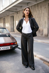 PANTALON FEMME MILEY OFFICIO MARRON MARRON