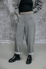 PANTALON FEMME NAYA DALTON GRIS GRIS
