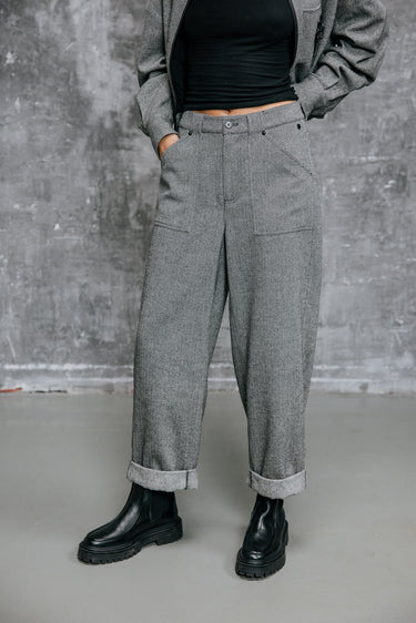PANTALON FEMME NAYA DALTON GRIS GRIS
