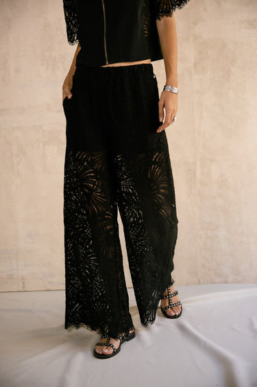 PANTALON FEMME PATRIZIA BLACK BLACK