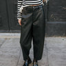 PANTALON FEMME ROSALIA BIKER NOIR NOIR