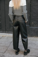 PANTALON FEMME ROSALIA BIKER NOIR NOIR