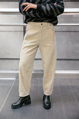 PANTALON FEMME ROSALIA VELUTO OVERCAST OVERCAST