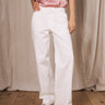 PANTALON FEMME BLANC BLANC