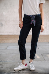 PANTALON FEMME CLAUDIA FELICITA MARINE MARINE