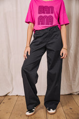 PANTALON FEMME MARINE MARINE