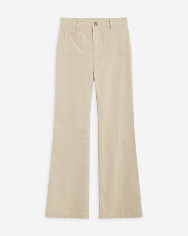 PANTALON FEMME ALBAN ECRU ECRU
