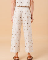 PANTALON FEMME MESSINA CAMEL CAMEL