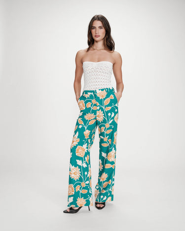 PANTALON FEMME VARINO VERT VERT