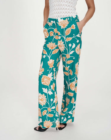 PANTALON FEMME VARINO VERT VERT