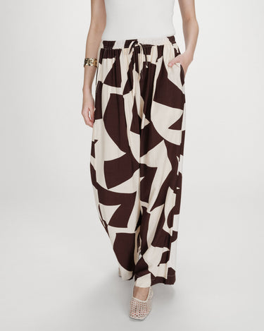 PANTALON FEMME VENI CHOCOLAT CHOCOLAT