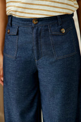 PANTALON FEMME ATLANTO MARINE MARINE