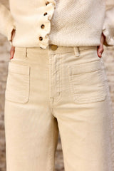 PANTALON FEMME ATLANTY ECRU ECRU