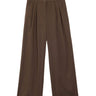 PANTALON FEMME PAOLINE MARRON/ECRU MARRON/ECRU