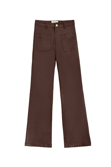 PANTALON FEMME SONNY MARRON MARRON