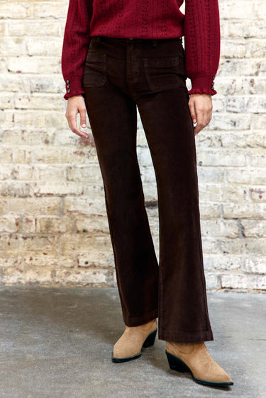 PANTALON FEMME SONNY MARRON MARRON