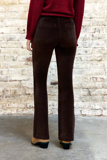PANTALON FEMME SONNY MARRON MARRON