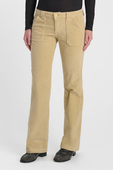 PANTALON FEMME FLAREVEL BEIGE BEIGE