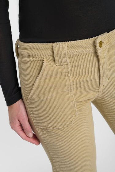 PANTALON FEMME FLAREVEL BEIGE BEIGE