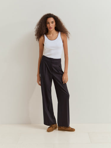 PANTALON FEMME LP007114 MARINE MARINE