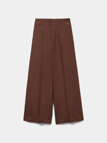 PANTALON FEMME LP007184 876 MARRON 876 MARRON