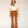 PANTALON FEMME CAMEL CAMEL