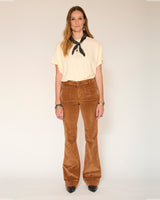 PANTALON FEMME CAMEL CAMEL