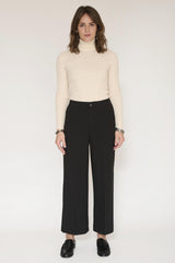 Pantalon MKT Studio Pacolino droit fluide noir