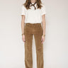 PANTALON FEMME THE MERCURY VELVET CACAO CACAO