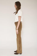 PANTALON FEMME THE MERCURY VELVET CACAO CACAO