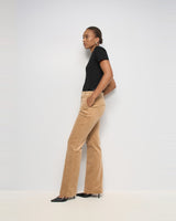 PANTALON FEMME CHINO CAMEL CAMEL