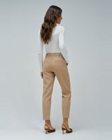 PANTALON FEMME CHINO CAMEL CAMEL