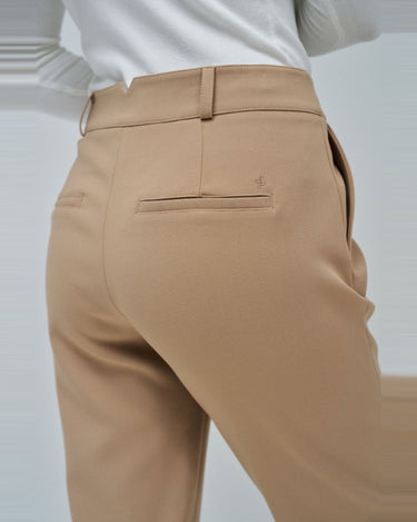 PANTALON FEMME CHINO CAMEL CAMEL