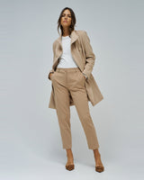 PANTALON FEMME CHINO CAMEL CAMEL