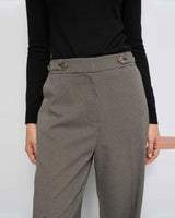 PANTALON FEMME CHINO GRIS GRIS