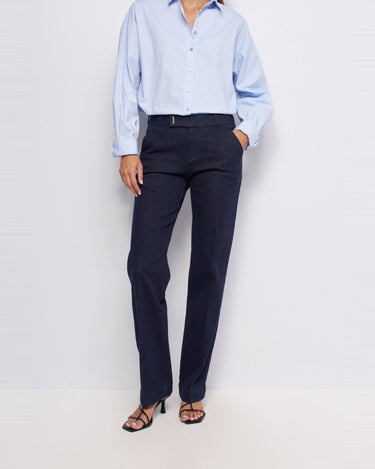 PANTALON FEMME CHINO MARINE MARINE