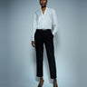 PANTALON FEMME CHINO NOIR NOIR