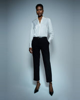 PANTALON FEMME CHINO NOIR NOIR