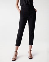 PANTALON FEMME CHINO NOIR NOIR