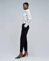 PANTALON FEMME CHINO NOIR NOIR